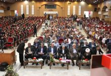 همایش تجلیل از پروفسور علی اکبر جلالی چهره ماندگار شهرستان شاهرود با حضور مسئولین و قشرهای مختلف مردم 